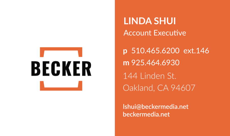 Becker Media Business Cards
